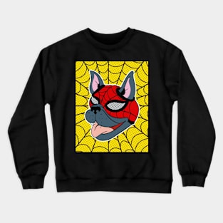 Spider Frenchie Crewneck Sweatshirt